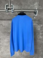 miumiu new chest embroidery round neck long sleeve bottoming shirt high quality version - Image 10