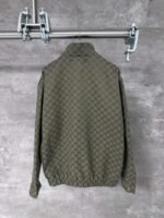 Gucci Early Autumn New Double G Full Print Jacquard Stand Collar Long Sleeve Jacket - Image 9