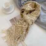 Loewe Autumn/Winter Knitted Scarf Size: 65x180cm - Image 8