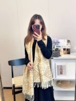 Loewe Autumn/Winter Knitted Scarf Size: 65x180cm - Image 6