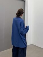 Balenciaga new casual shirt with classic embroidered label, unisex. - Image 6