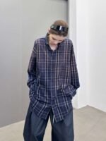 Balenciaga new casual shirt with classic embroidered label, unisex. - Image 5