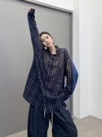 Balenciaga new casual shirt with classic embroidered label, unisex. - Image 4