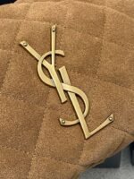 YSL Baby Suede Handbag (Premium Version) Dimensions: 17X18X4cm - Image 5