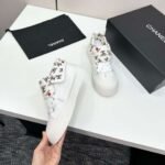 CHANEL 2025 Newest High-Top Casual Denim Canvas Shoes - Image 9