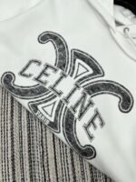 Celine 2025 Early Autumn Classic Hooded Sweatshirt Loose Fit High Quality Sweatshirt - Image 7