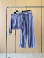 DIOR 2025 Early Autumn New Casual Sports Suit Two-piece Set - Image 8