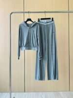 DIOR 2025 Early Autumn New Casual Sports Suit Two-piece Set - Image 2