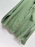 GUCCI green jacquard shirt high quality shirt - Image 8