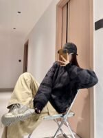 Balenciaga geometric pattern sweater 1:1 high-quality version sweater - Image 3