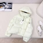 MONCLER autumn and winter new products official website new color matching short stand collar down jacket - Image 7