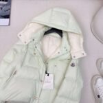 MONCLER autumn and winter new products official website new color matching short stand collar down jacket - Image 5