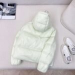 MONCLER autumn and winter new products official website new color matching short stand collar down jacket - Image 3