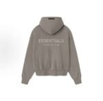 ESSENTIALS Fear of God Essentials Classic Hoodie Logo lettering back print hoodie - Image 5