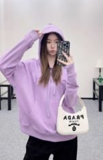 GUCCI early autumn new hooded letter sweatshirt 100% cotton material