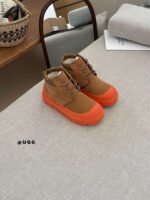 UGG New Winter Thick-Soled Lace-Up Boots with Colorful Shell Upper and Wool Lining - Image 4
