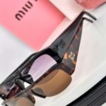 MIUMIU sunglasses premium version SIZE: 53 mouth 17-135 - Image 8