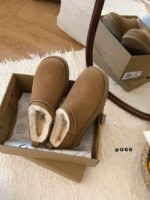UGG winter new casual short boots snow boots unisex wool integrated shoes - Image 6