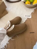UGG winter new casual short boots snow boots unisex wool integrated shoes - Image 4