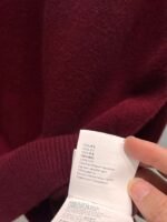 miumiu polo lapel loose sweater 100% cotton sweater high quality - Image 10