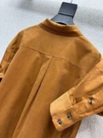 Celine corduroy shirt with loose fit design, high-quality clothing - Image 5