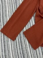 Acne Studios Exquisite heavy washed and distressed printed long-sleeved bottoming shirt - Image 4