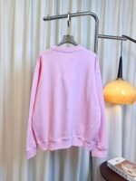 JIL SANDER Letter Printed Round Neck Sweatshirt 100% Cotton High Quality Sweatshirt - Image 7