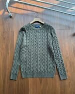 Ralph Lauren Autumn/Winter Classic Thick Knit Crewneck Sweater - Image 12