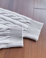 Ralph Lauren Autumn/Winter Classic Thick Knit Crewneck Sweater - Image 2