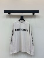Balenciaga 260g high-weight sweatshirt with double yarn ribbed cut and distressed craftsmanship - Image 6