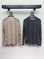 Balenciaga letter mesh bottoming shirt high quality clothing - Image 6