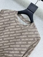 Balenciaga letter mesh bottoming shirt high quality clothing - Image 5