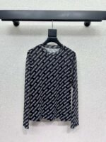 Balenciaga letter mesh bottoming shirt high quality clothing - Image 3
