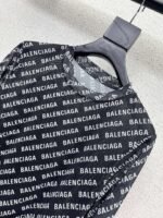 Balenciaga letter mesh bottoming shirt high quality clothing - Image 2