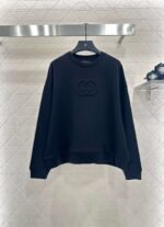 GUCCI Crew neck 3D logo sweatshirt with brushed lining. High-quality sweatshirt - Image 2