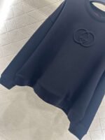 GUCCI Crew neck 3D logo sweatshirt with brushed lining. High-quality sweatshirt - Image 4