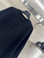 GUCCI Crew neck 3D logo sweatshirt with brushed lining. High-quality sweatshirt - Image 5
