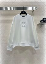 GUCCI Crew neck 3D logo sweatshirt with brushed lining. High-quality sweatshirt - Image 10