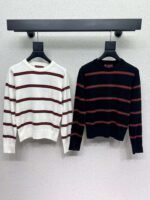 GUCCI Knitted wool top, delicate and soft material High-quality clothing - Image 4