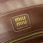 miumiu New autumn and winter baguette bag high-end version 1:1 handbag size: 28x11x15cm - Image 10