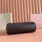 miumiu New autumn and winter baguette bag high-end version 1:1 handbag size: 28x11x15cm - Image 8