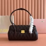 miumiu New autumn and winter baguette bag high-end version 1:1 handbag size: 28x11x15cm - Image 6