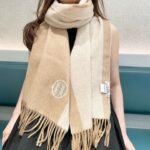 Hermès autumn and winter new cashmere scarf advanced version size 32x200cm - Image 5