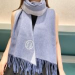 Hermès autumn and winter new cashmere scarf advanced version size 32x200cm - Image 4