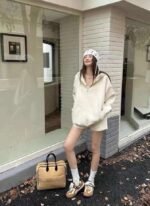 Alexander Wang knitted hoodie and shorts set - Image 11