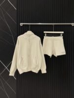 Alexander Wang knitted hoodie and shorts set - Image 7