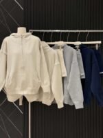 Alexander Wang knitted hoodie and shorts set - Image 2