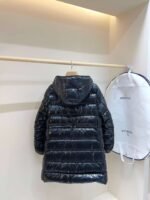 MONCLER’s latest winter collection: Women’s mid-length hooded down jacket. - Image 12