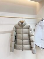 MONCLER latest Autumn/Winter collection men’s stand-collar down jacket, filled with 90% goose down. - Image 9