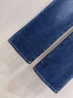 Loro Piana Fall/Winter New Arrival: Two-Button Double-Pocket Stretch Flared Jeans – Premium Quality - Image 9